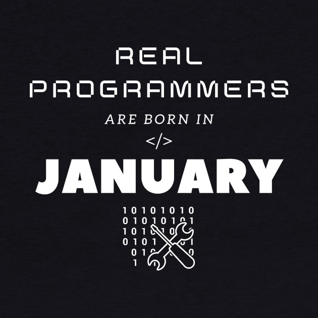 Real Programmers Are Born In January by PhoenixDamn